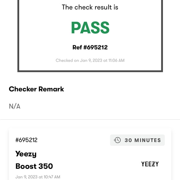 Adidas Yeezy Boost 350 V2 Cream White/Triple White- SZ 7 M- W 8.5 - Picture 13 of 16